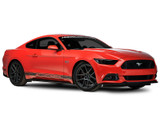 15-17 Ford Mustang Komplettset Tönungsfolie Beleuchtung - Schwarz Vorne und hinten