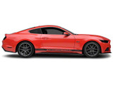 15-23 Ford Mustang Seitenmarkierungsleuchte - Tönungsfolie - Schwarz Hinten
