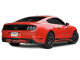 15-23 Ford Mustang Seitenmarkierungsleuchte - Tönungsfolie - Schwarz Hinten
