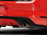 15-17 Ford Mustang Stoßfängerreflektor - Tönungsfolie - Schwarz Hinten