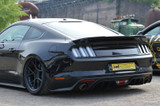 15-23 Ford Mustang Spoiler - CDC Outlaw, Unlackiert Hinten