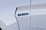 15-23 Ford Mustang Emblem Kotflügel - GT350 - Schwarz/Chrom