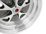 64-73 Ford Mustang Felge - Styled Steel - Aluminium - 15x7 " - Charcoal