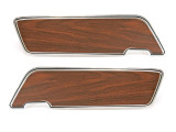 69-70 Ford Mustang Set Türverkleidung - Walnuss