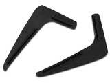 15-23 Ford Mustang Spritzschutz Radhaus - Schwarz Vorne und hinten
