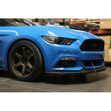 15-17 Ford Mustang Spoilerschwert - Carbon - Mit Performance Package Vorne