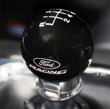 15-26 Ford Mustang Schaltknauf Schaltgetriebe - Schwarz "Ford Racing" Logo