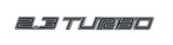 15-23 Ford Mustang Emblem Kotflügel - 2.3 Turbo - Grau