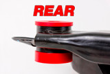15-17 Ford Mustang Lagerset Hilfsrahmen - BMR - Polyurethan Lager - Rot Hinten
