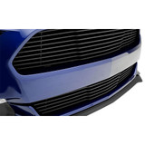 15-17 Ford Mustang (5.0) Einsatz Kühlergrill - T-Rex - Aluminium - Schwarze Streben - Oben Oben