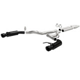 15-17 Ford Mustang (5.0) Abgasanlage - ab Kat - Schwarze Endrohre
