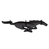 15-23 Ford Mustang Emblem Kühlergrill - Running Pony - Schwarz glänzend - Ford OEM