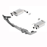 15-17 Ford Mustang GT (5.0) Abgasanlage - Ford Racing - 4-Rohr - Touring - GT-350 Style (35271348)