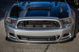 13-14 Ford Mustang Stoßstangenansatz - Carbon - LG202 Vorne unten