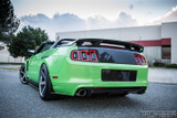 13-14 Ford Mustang Rahmen für Kennzeichen - Carbon - LG148 Hinten