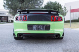 13-14 Ford Mustang Stoßstangenansatz - Carbon - LG140 Hinten