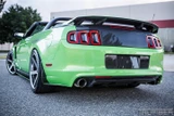 13-14 Ford Mustang Stoßstangenansatz - Carbon - LG140 Hinten