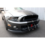 11-14 Ford Mustang Shelby GT500 (5.4, 5.8) Spoilerschwert Satz - Carbon - mit originaler Frontlippe Vorne unten