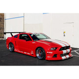 10-14 Ford Mustang Spoiler - Carbon - GT-250 - Einstellbar - 71" Hinten