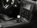 11-14 Ford Mustang (5.0) Schaltknauf Schaltgetriebe - RTR - Weiß - Blaue Gravur