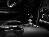 11-14 Ford Mustang (5.0) Schaltknauf Schaltgetriebe - RTR - Schwarz - Weiße Gravur