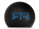 15-25 Ford Mustang (2.3, 5.0) Schaltknauf Schaltgetriebe - RTR - Schwarz - Blaue Gravur