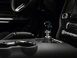 15-25 Ford Mustang (2.3, 5.0) Schaltknauf Schaltgetriebe - RTR - Schwarz - Blaue Gravur