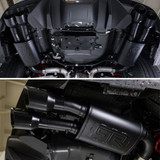 18-23 Ford Mustang GT (5.0) Schalldämpfer-Set - RTR - 4-Rohr - ohne OEM Klappenabgasanlage