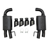18-23 Ford Mustang GT Schalldämpfer-Set - RTR - 4-Rohr - ohne OEM Klappenabgasanlage