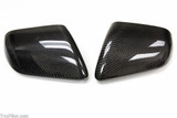 15-23 Ford Mustang Abdeckung Außenspiegel - Carbon - US - Glänzend - Ohne Blinker Links und Rechts