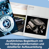Modellbausatz Motor 1965 Ford Mustang K-Code - 289 cui V8 - Maßstab 1:4