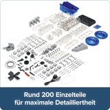 Modellbausatz Motor 1965 Ford Mustang K-Code - 289 cui V8 - Maßstab 1:4