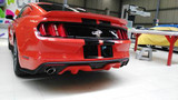 15-17 Ford Mustang Stoßstangenansatz - AirDesign Diffusor Hinten unten