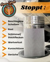Luftentfeuchter Fahrzeuginnenraum - Perma Zylinder - Edelstahl