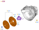 15-17 Ford Mustang GT (5.0) Kupplungskit - Ford OEM