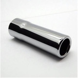 64-73 Ford Mustang Auspuffblende - Chrom - 2 Zoll - Gerade
