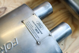 15-17 Ford Mustang GT (5.0) Abgasanlage - Ford Racing - Schwarze Blenden - mit TÜV