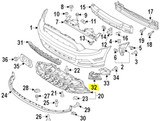 13-14 Ford Mustang Abdeckung für Nebelscheinwerfer Links