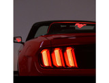 15-23 Ford Mustang (Convertible) Windschott - Beleuchtet - Tribar Pony - Rot