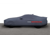 24-26 Ford Mustang (Coupe) Fahrzeugabdeckung - Indoor - großer Spoiler