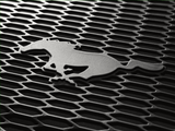 2024 Ford Mustang Fußmatten Set - OEM - Gummi - Pony Logo - Vorne und hinten