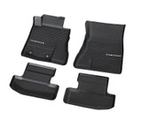 2024 Ford Mustang Fußmatten Set - OEM - Gummi - MUSTANG-Schriftzug - Vorne und hinten
