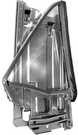 67-68 Ford Mustang (Hardtop) Glas Seitenfenster hinten - klar, komplett inkl. Halterung Links
