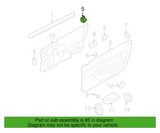 Clip für Zierleiste Tür - W710442-S300