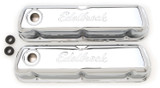 64-95 Ford Mustang (260, 289, 302, 351) Ventildeckelset - Edelbrock - Chrom
