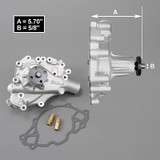 70-73 Ford Mustang (302, 351) Kühlmittelpumpe - Edelbrock Aluminium
