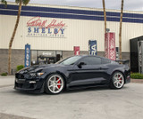 20-22 Ford Mustang Shelby GT500 Felgensatz - Shelby GT500 Signature Wheel - Schmiedefelgen - 11x20 & 11,5x20 - Silber Gebürstet