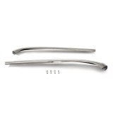 64-68 Ford Mustang (Convertible) Zierleiste Windschutzscheibe - Edelstahl Oben