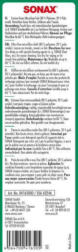 SONAX MicrofaserTuch PLUS Innen+Scheibe (1 Stück)