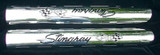 63-82 Chevrolet Corvette Hitzeschild Abgasanlage - Mit Corvetteflaggen